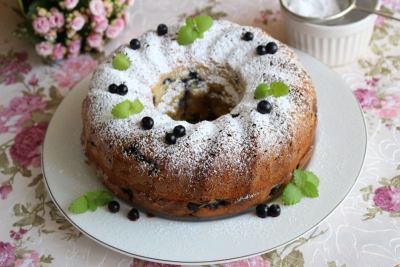 Babka z jagodami Babka z jagodami