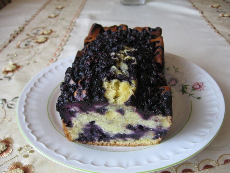Babka z jagodami Babka z jagodami