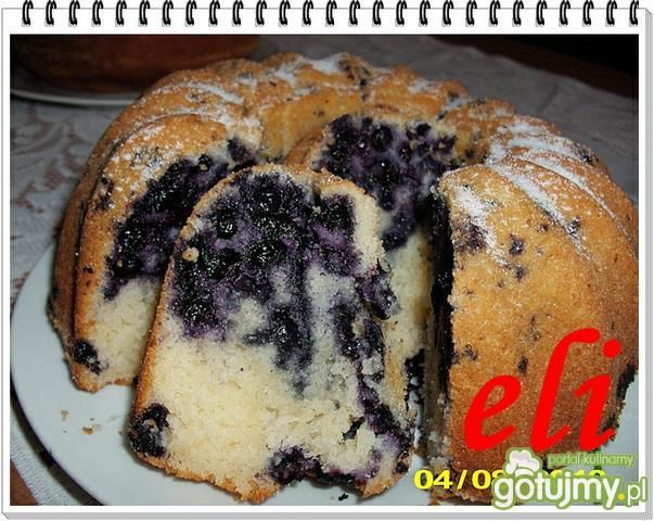 Babka z jagodami Eli Babka z jagodami Eli