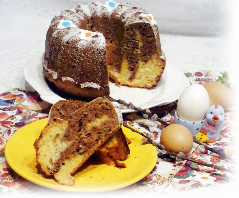 Babka z karmelem  Babka z karmelem