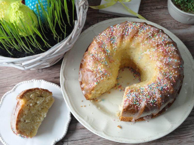 Babka z kokosem Babka z kokosem