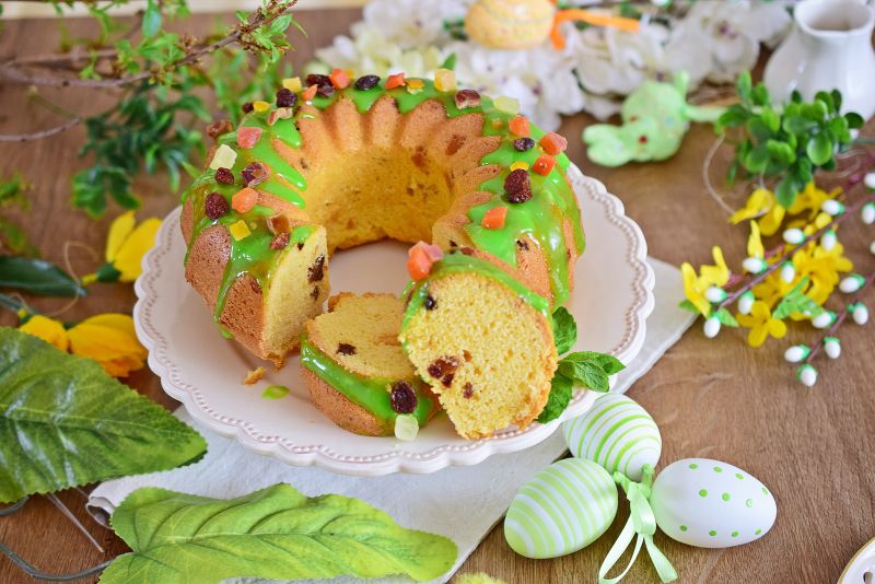 Babka z lustrzaną polewą