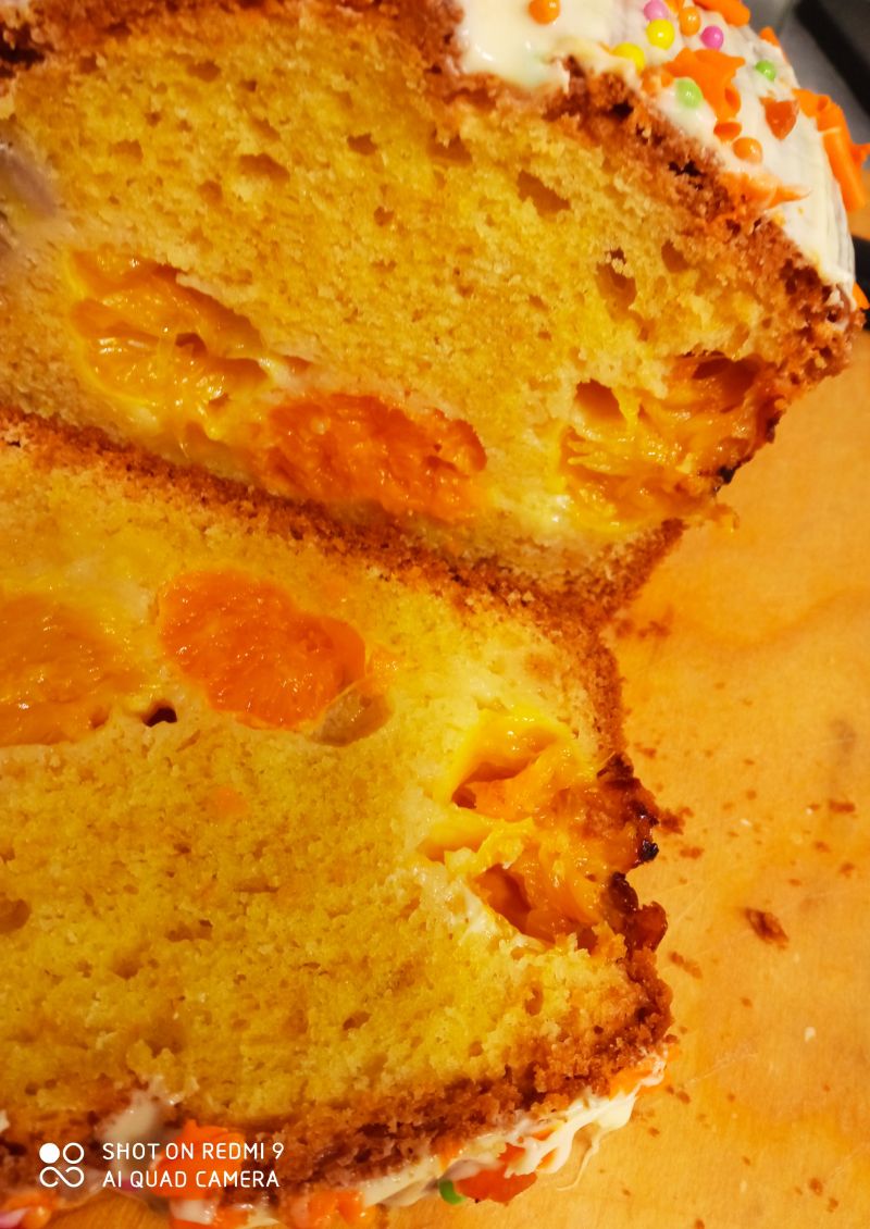 Babka z mandarynkami