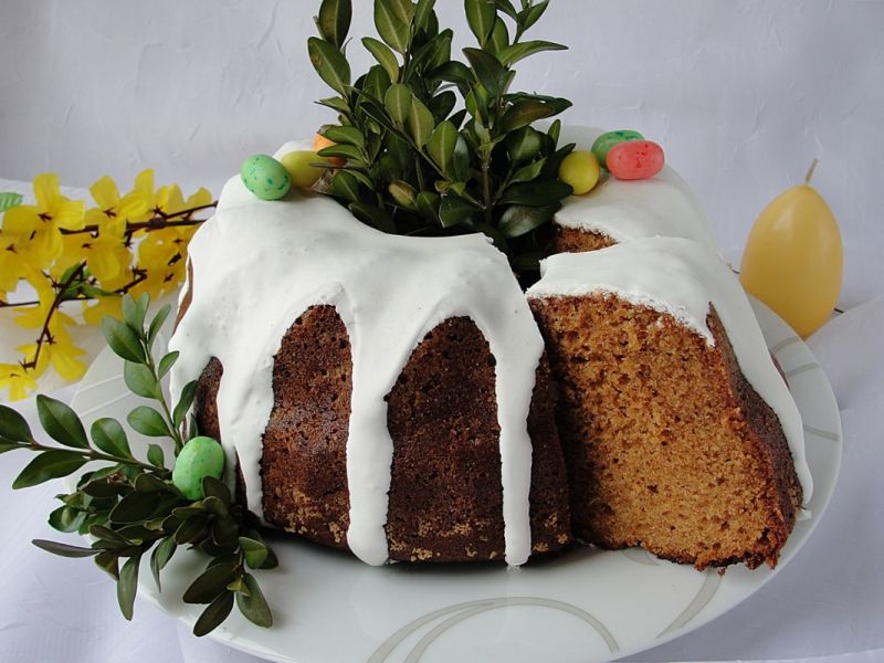 Babka z masą krówkową Babka z masą krówkową