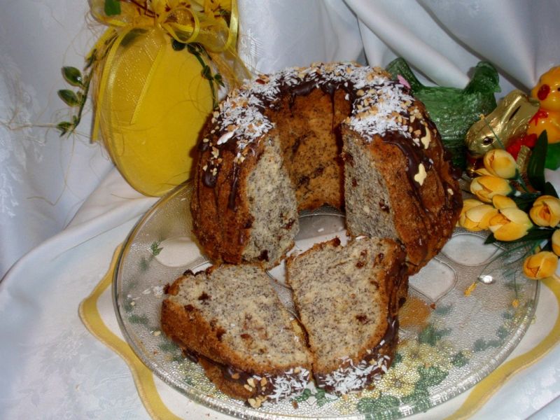 Babka   z  masą  makową Babka   z  masą  makową