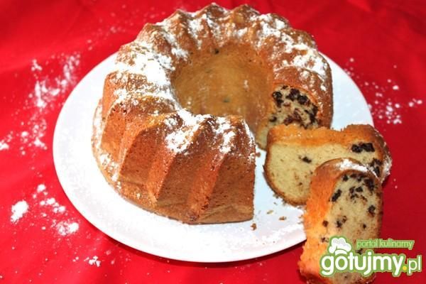 Babka z płatkami czekolady 3 Babka z płatkami czekolady 3