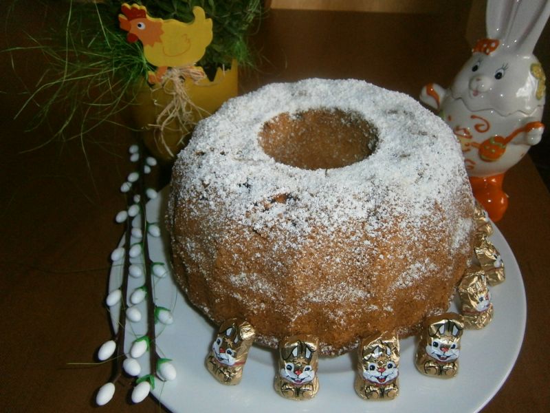 Babka z żurawiną Babka z żurawiną