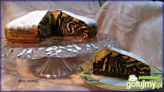 Babka zebra w super paski
