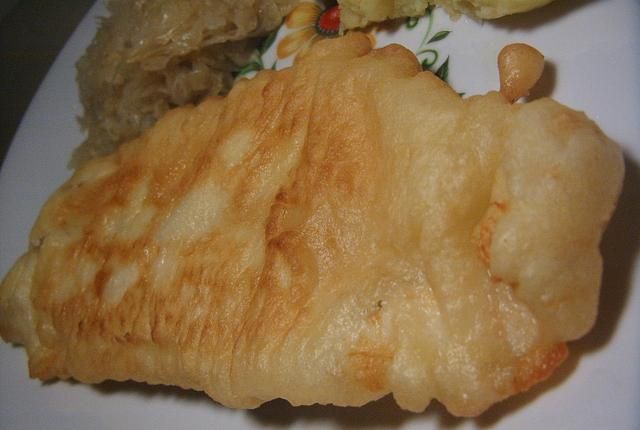 Backfisch - ryba w cieście piwnym Backfisch - ryba w cieście piwnym