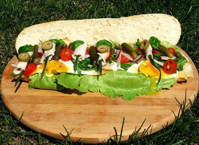 Bagietka w kolorach Wiosny