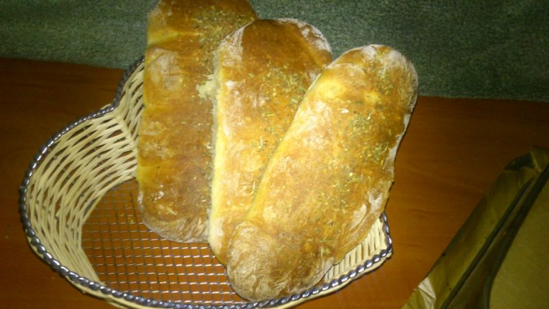 Bagietki z ziołami  Bagietki z ziołami