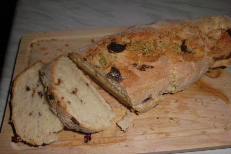 Bagietki z żurawiną