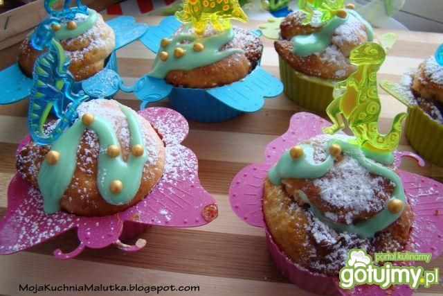 Bajeczne muffiny z białą czekoladą  Bajeczne muffiny z białą czekoladą
