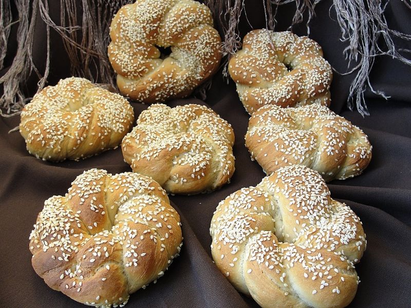 Bajgle tureckie - simit Bajgle tureckie - simit