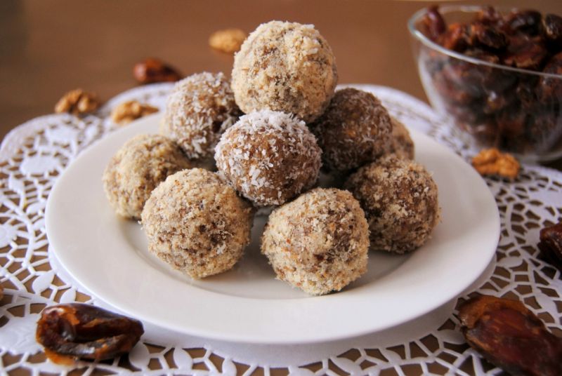 Bakaliowe kulki Bakaliowe kulki