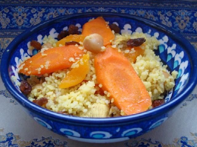 Bakaliowy kuskus z kurczakiem