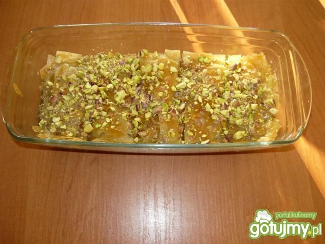 Baklava - turecki deser z cista filo