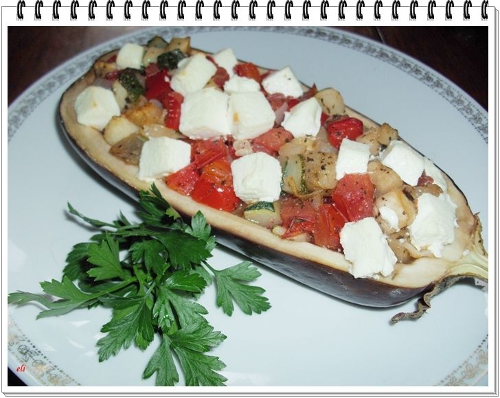 Bakłażan faszerowany Eli