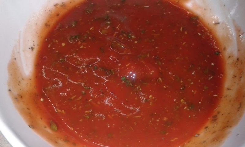 Bakłażan w pomidorach - czyli włoska parmigiana 