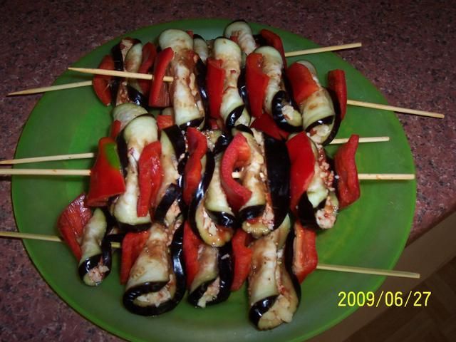 Baklazanowe szaszlyki