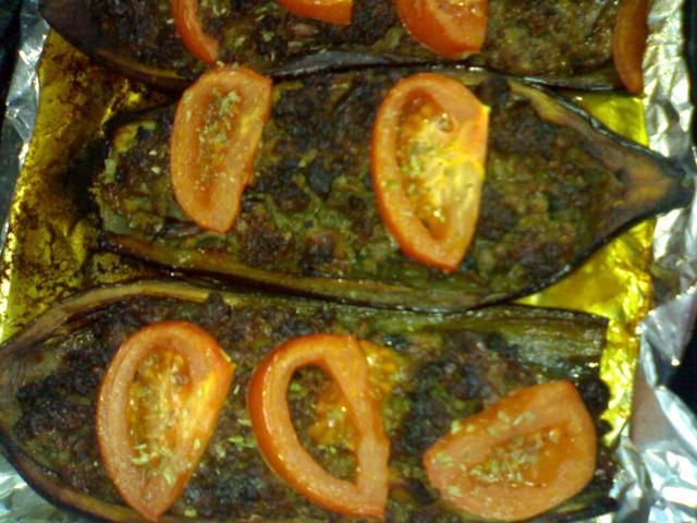 Baklazany nadziewane. Baklazany nadziewane.