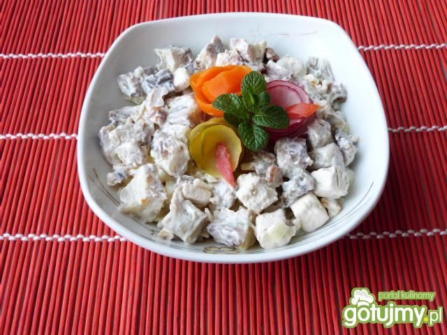  Bakłażany z serem feta i orzechami