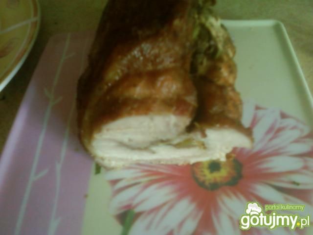 Baleron do chleba pieczony w rękawie