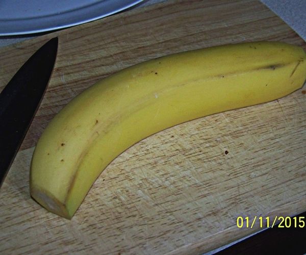 Banan pod kołderką