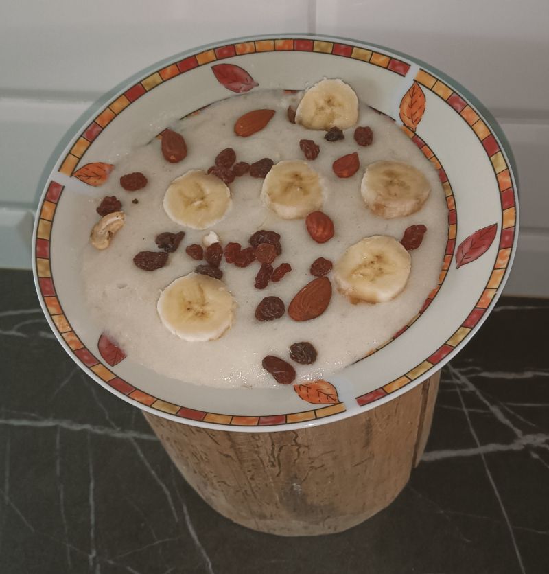 Bananowa kasza manna