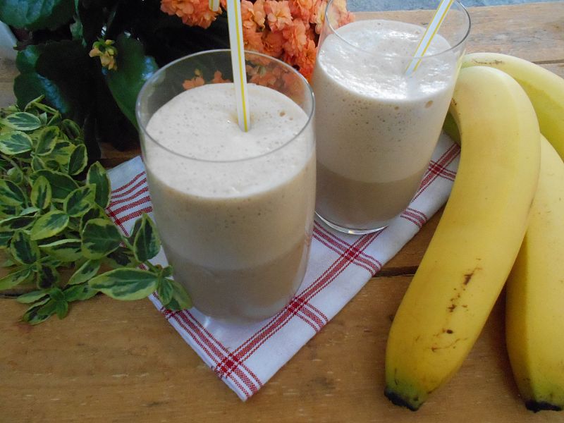 Bananowa kawa mrożona Bananowa kawa mrożona
