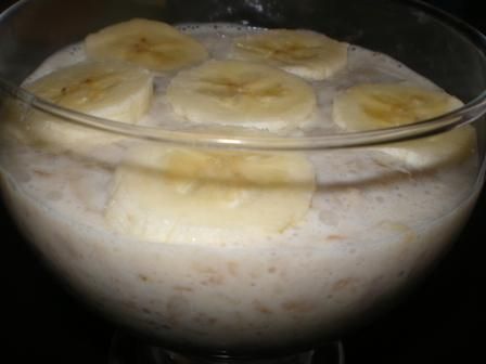 Bananowa owsianka Bananowa owsianka