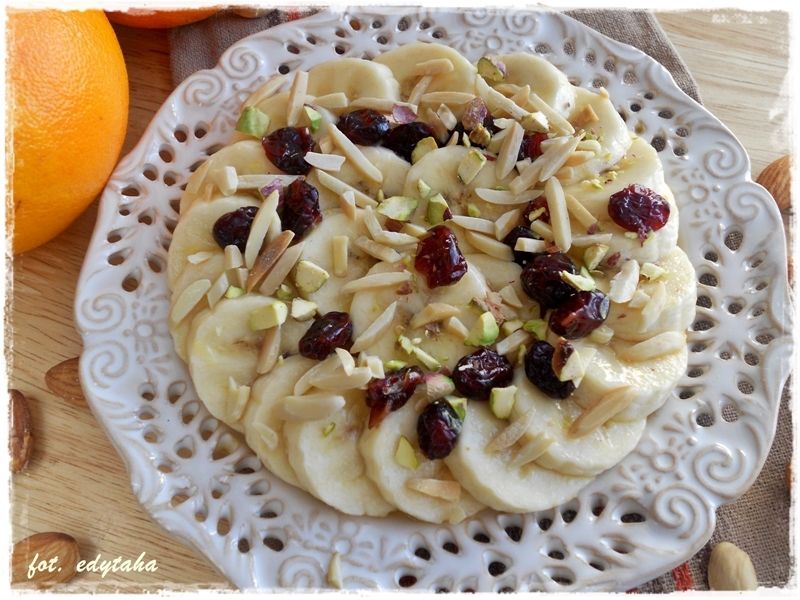 Bananowa sałatka dla dorosłych