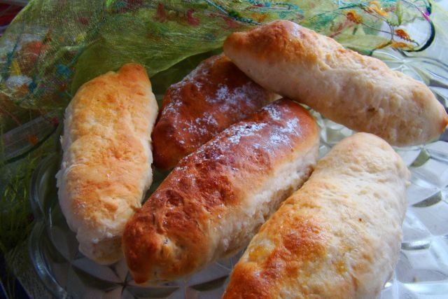 Bananowe drożdżówki  Bananowe drożdżówki