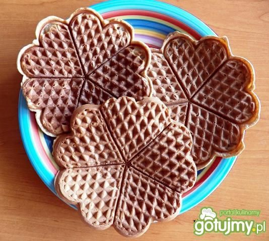 Bananowe gofry Bananowe gofry