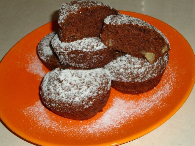 Bananowe Muffinki  Bananowe Muffinki