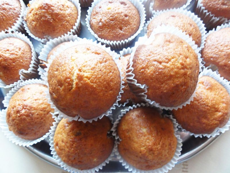 Bananowe muffiny
