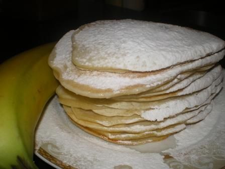 Bananowe pancakes