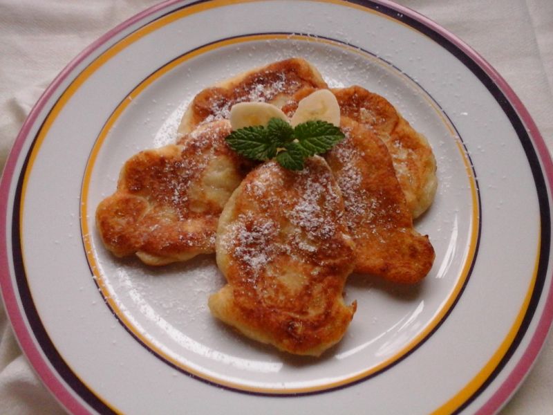 Bananowe placuszki Bananowe placuszki