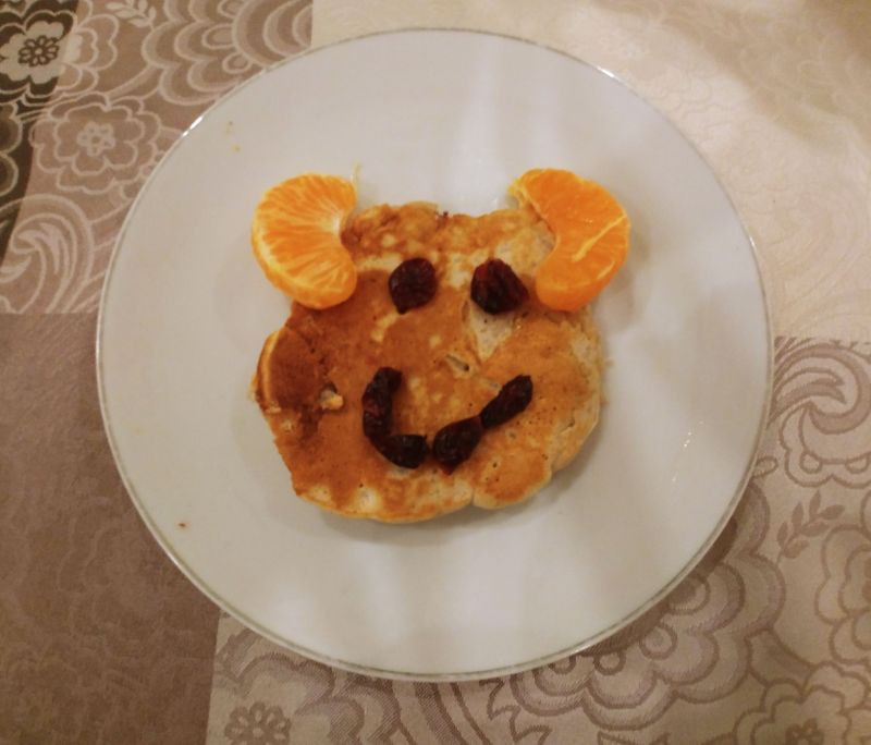 Bananowe placuszki - potworki