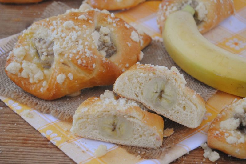 Bananowe zawijańce Bananowe zawijańce