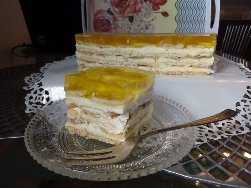 Bananowiec bez pieczenia Bananowiec bez pieczenia