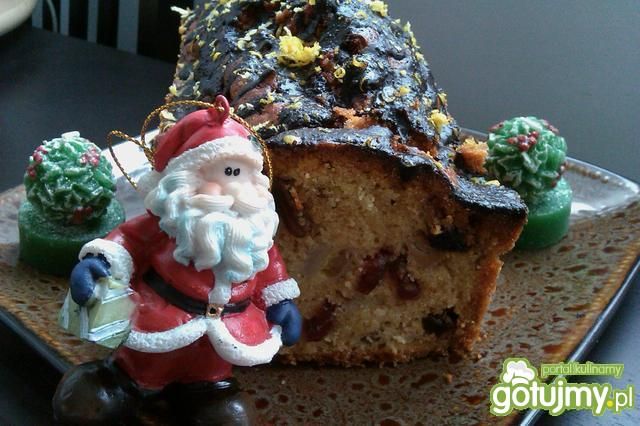 Bananowiec z bakaliami