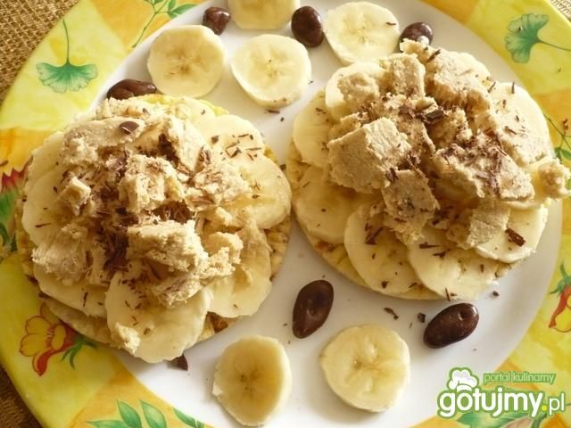 Bananowo chałwiowa przekąska