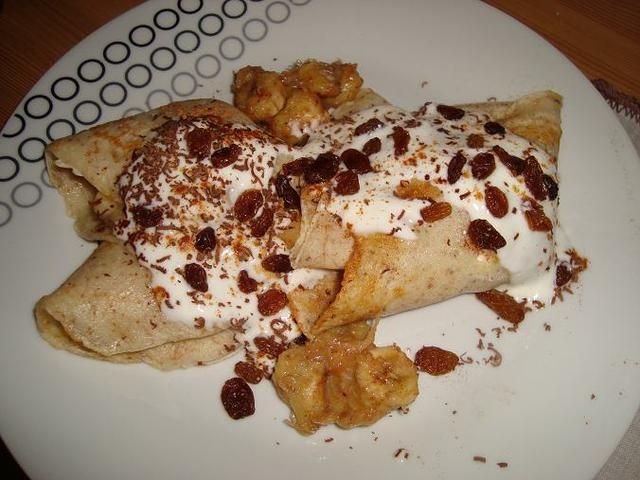 Bananowo-czekoladowa przyjemność