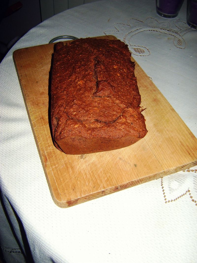 Bananowo-orzechowy chlebek