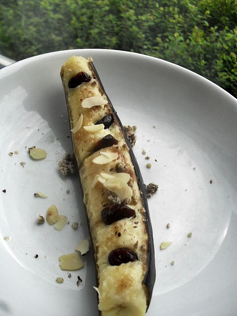 Bananowy deser na ciepło Bananowy deser na ciepło