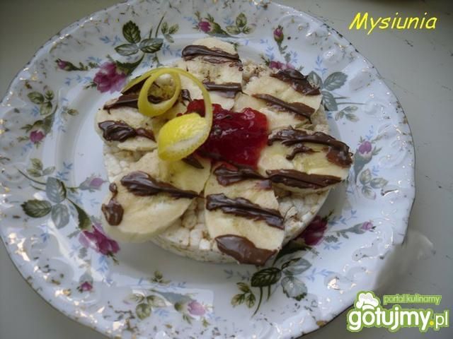 Bananowy deser z cytrynową nutą 