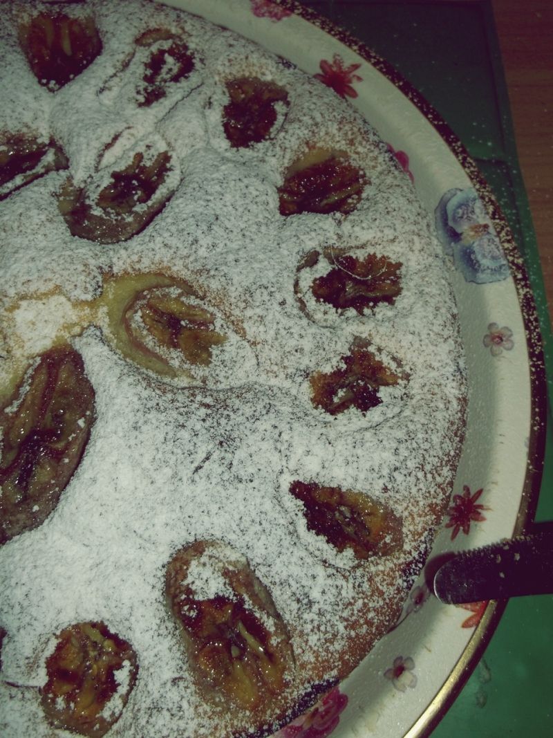 Bananowy placek jogurtowy Bananowy placek jogurtowy