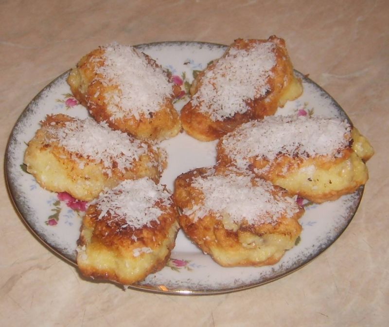 Banany na kokosowo Banany na kokosowo