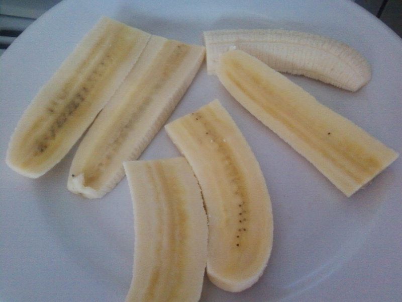 Banany smażone w cieście.